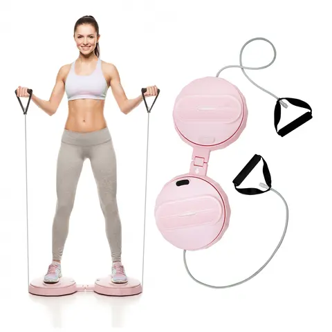Waist Twister Machine Exercise Tool, Ab Twister Board with the Smart LED Digital Monitor, Noiseless Ab Twister for Home Gym
