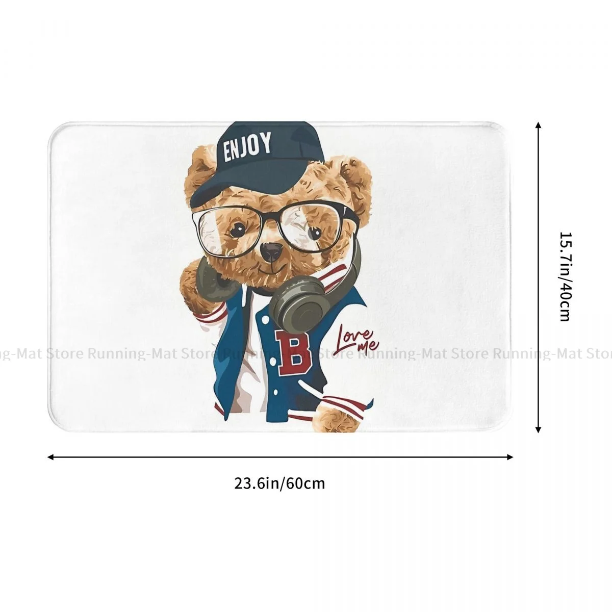 Teddy Bear Bath Non-Slip Carpet Hype Polo Beast Living Room Mat Welcome Doormat Floor Decoration Rug