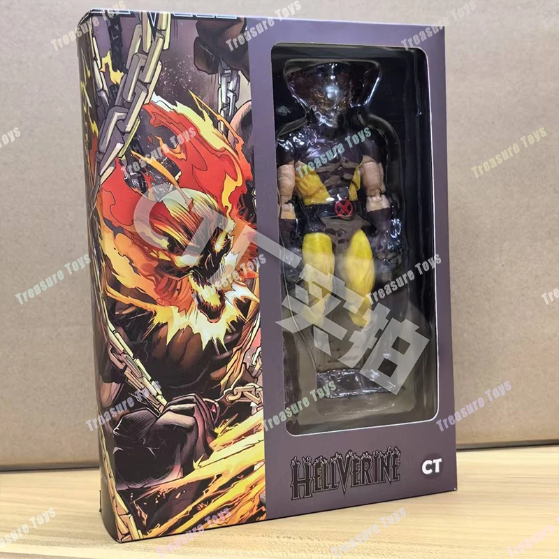 Hot CT Toys Hellverine Figure Wolverine Mafex 096 138 X-Men Anime Action Figures Figurine Model Kids Birthday Custom Gifts Toys