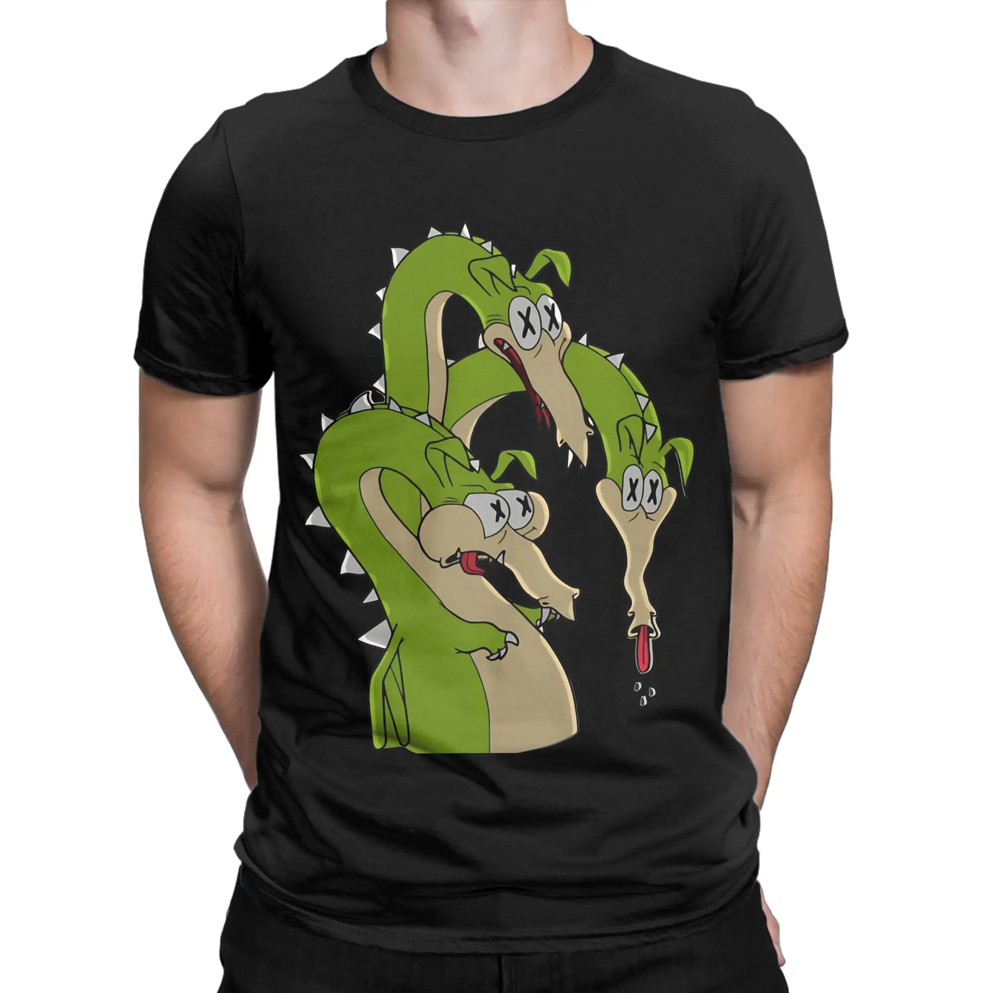 Cuphead dead hydra Grim Matchstick Funny Graphic 100% Cotton T-Shirt Cuphead Tees Tops For Men