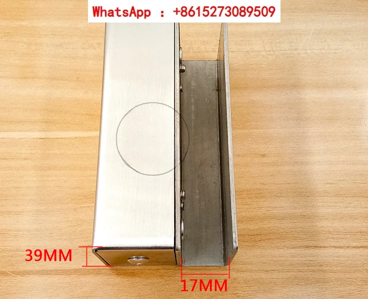 

All aluminum glass door clip access control electric lock accessories Pack 10 pieces