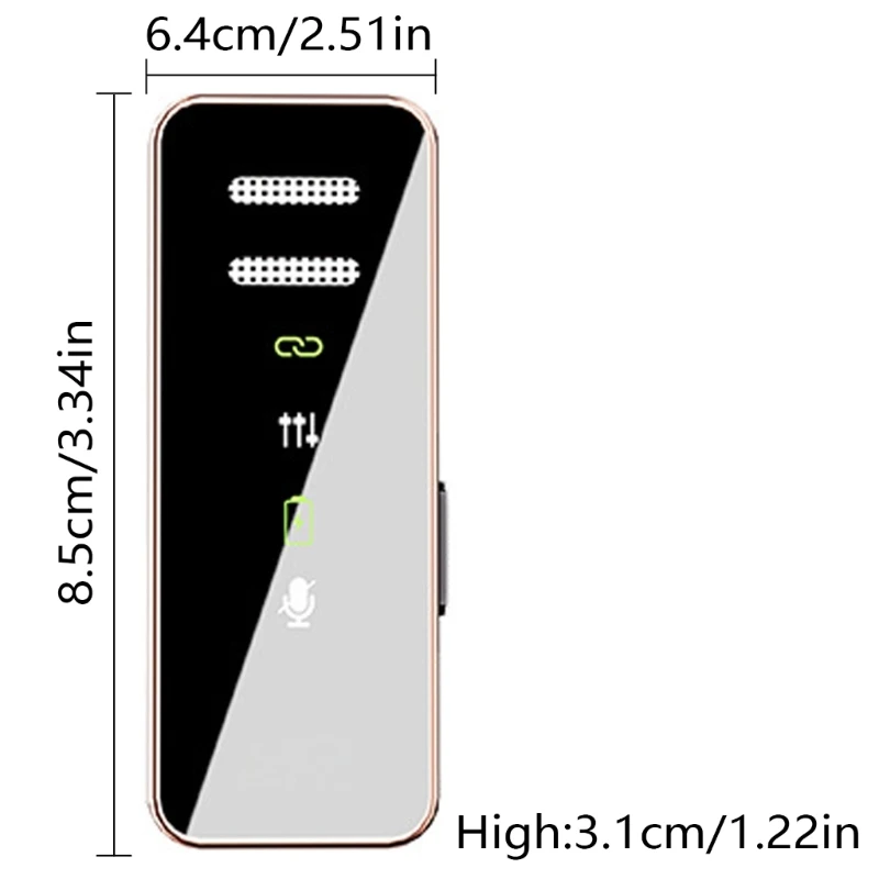 USB микрофон с лацканами Беспроводные микрофоны с лацканами для записи интервью на открытом воздухе