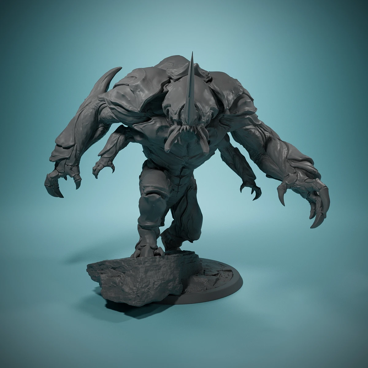 Umberhulk-miniaturas de resina de sobremesa en miniatura D & D, ¡Perfectas para juegos de mesa y juegos de rol! Modelo en miniatura pintado a mano