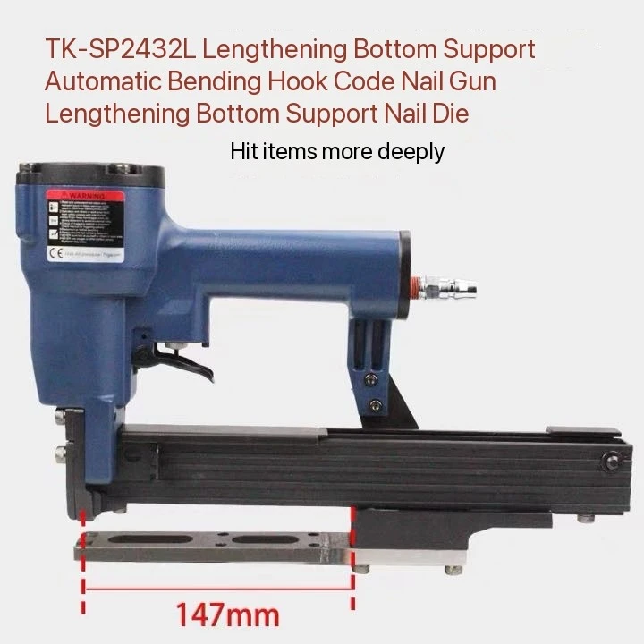 High Quality Industrial  Grade  SP2432L Carton Sealing Nailer Pneumatic Box Machine 2432L Panel Fastener Captive