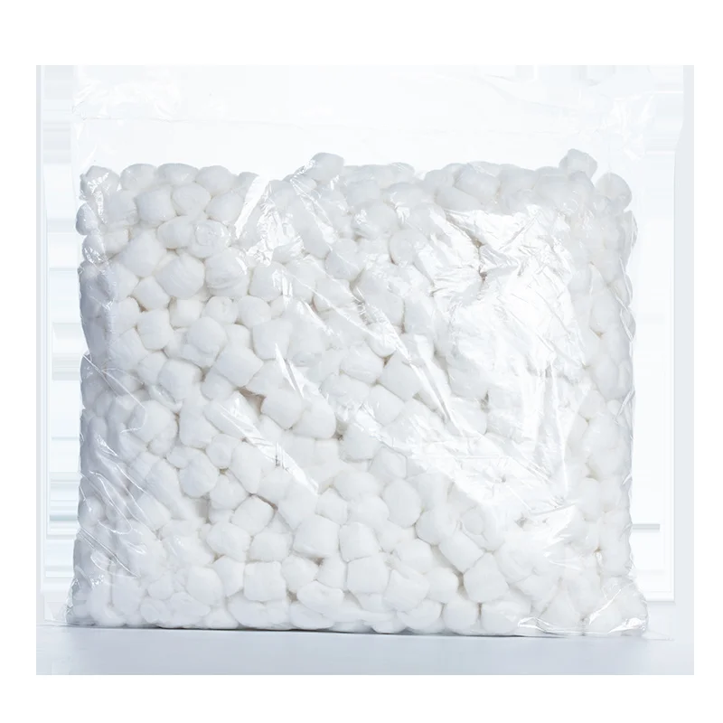 Sterilization of Sterilized Cotton Balls, Bagged Cotton Balls, Dry Cotton Balls, Large Package of 450g Degreased Cotton Balls