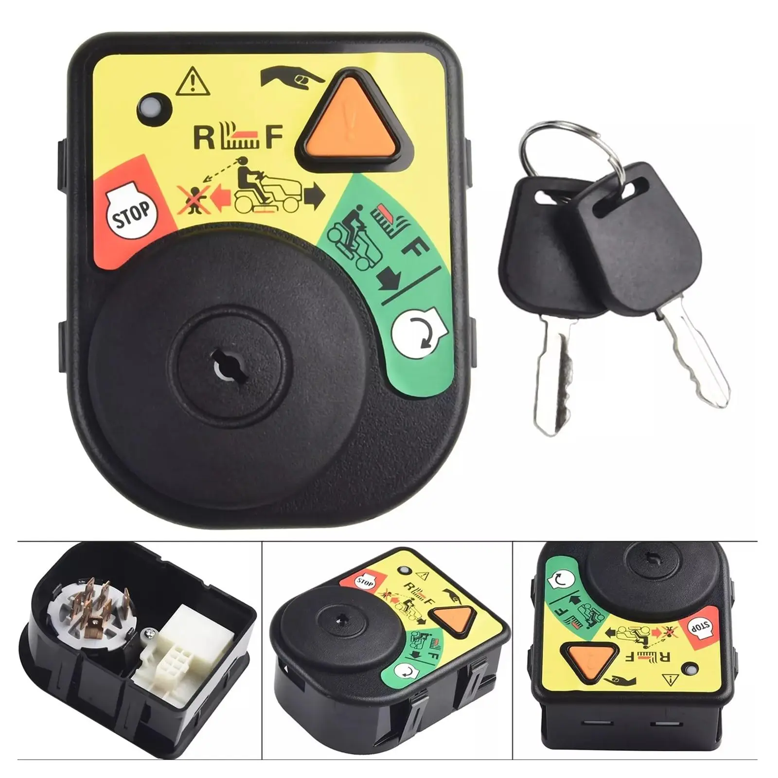 Ignition Key Switch Module for Cub Cadet XT1 XT2 LTX LT RZT Lawn Tractor MTD Craftsman Replace 725-04227 925-06119