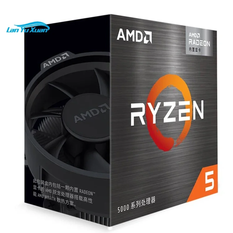 AMD Ryzen 5 5600G CPU Unlocked Desktop Processor with 6 Core 12 Thread Support Socket AM4 X570 B550 Gaming Motherboard