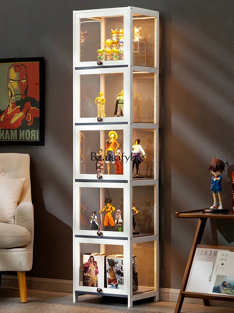 

yj7 Display Cabinet for Figurines Acrylic Display Cabinet for Home Use