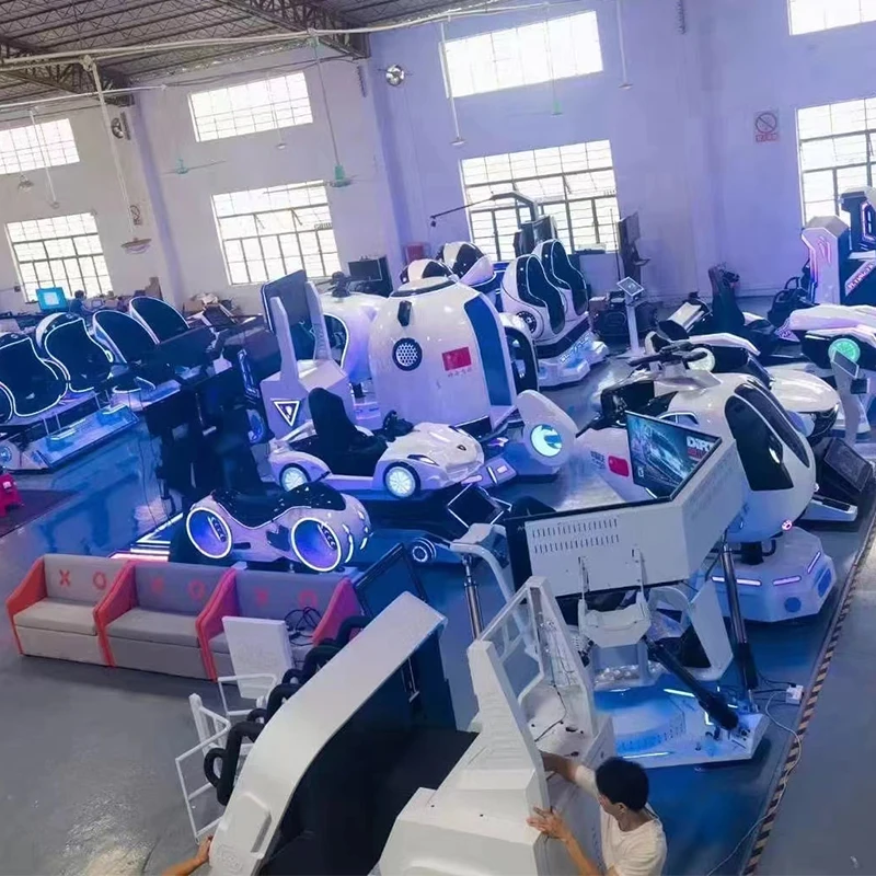 2025 جديد VR محاكي الطيران VR/AR/MR معدات ممر ألعاب المسرح الطائر دراجة نارية ركوب آلة لعبة VR