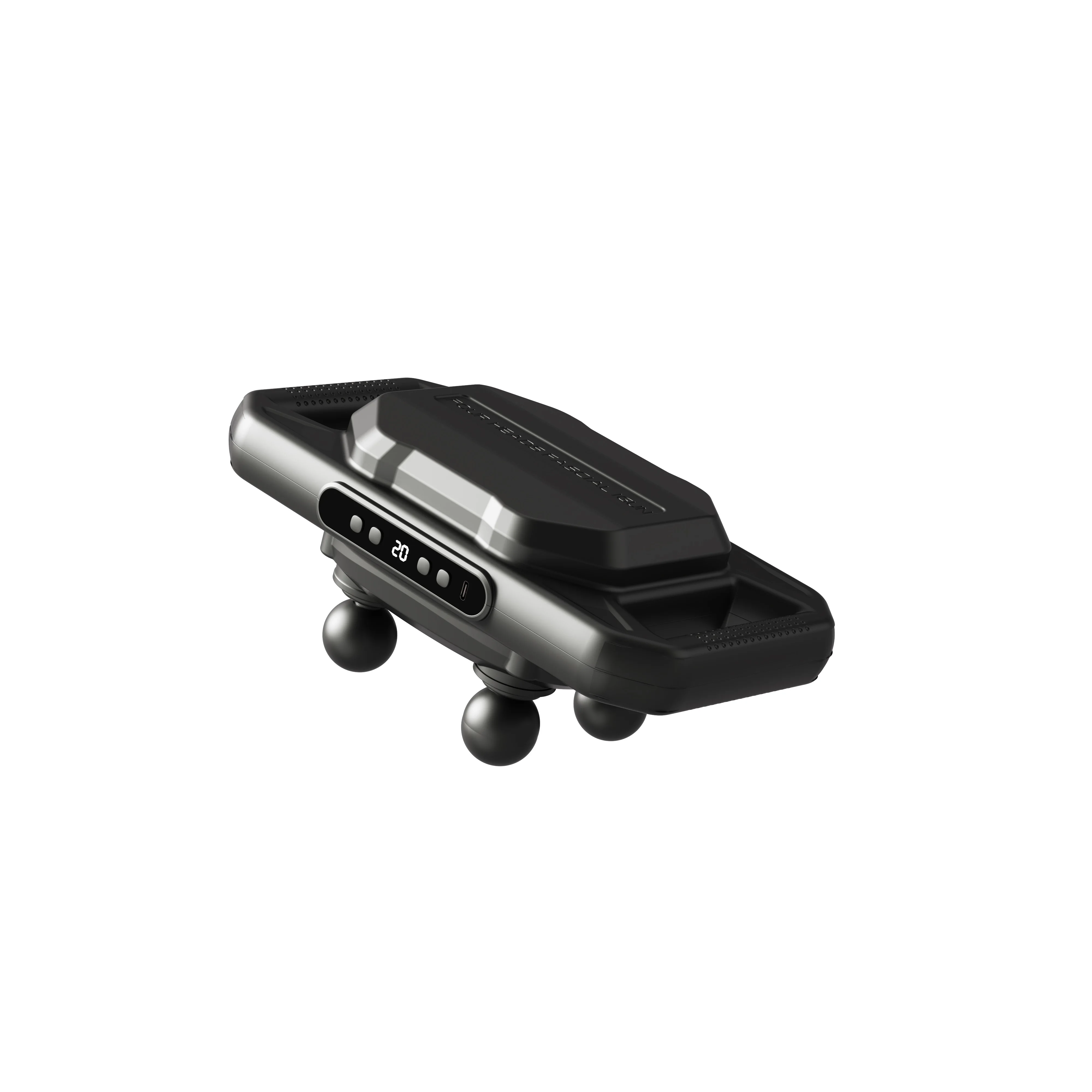 Smart Library JINGBOYANG 4-Head Back Massager Hot Sale New Style Fashion Homeuse Massage In Black Targeted Pain Relief For B