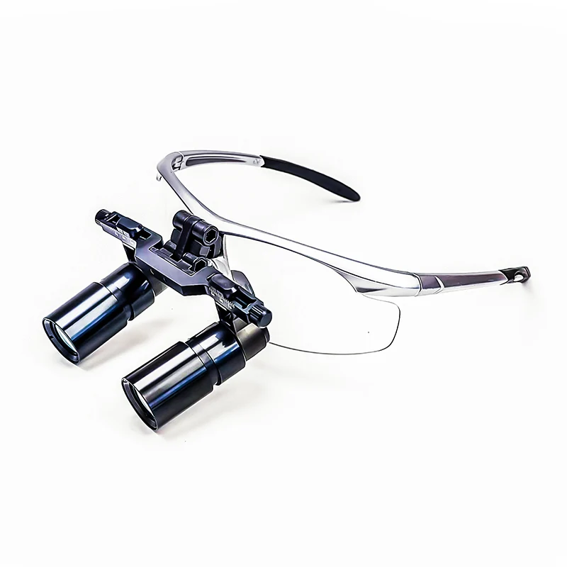 

Burite Newest 4.0x5.0x6.0x Prism Loupes Magnifier Binocular Surgical Loupes Without Light Headband Dental Doctor Loupe