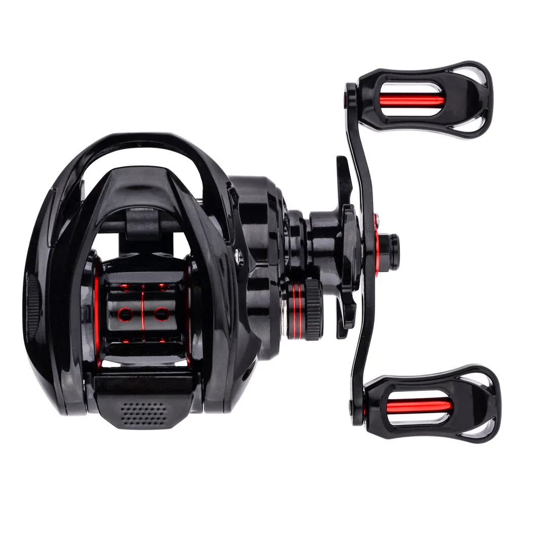 Carrete Baitcasting Ligero 155g – 7.2:1, 8kg arrastre, agua salada - imagen 2