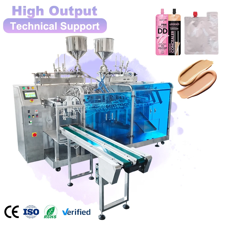 Doypack Filling and Sealing Machine for Zipper Bag Premade Pouch Custom Packaging Equipment Supplier From China