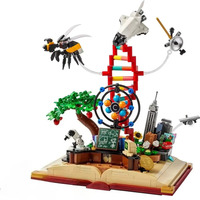2025 new STEM creative series 21355 Knowledge is power model building blocks assembling toys birthday gifts for boys and girls