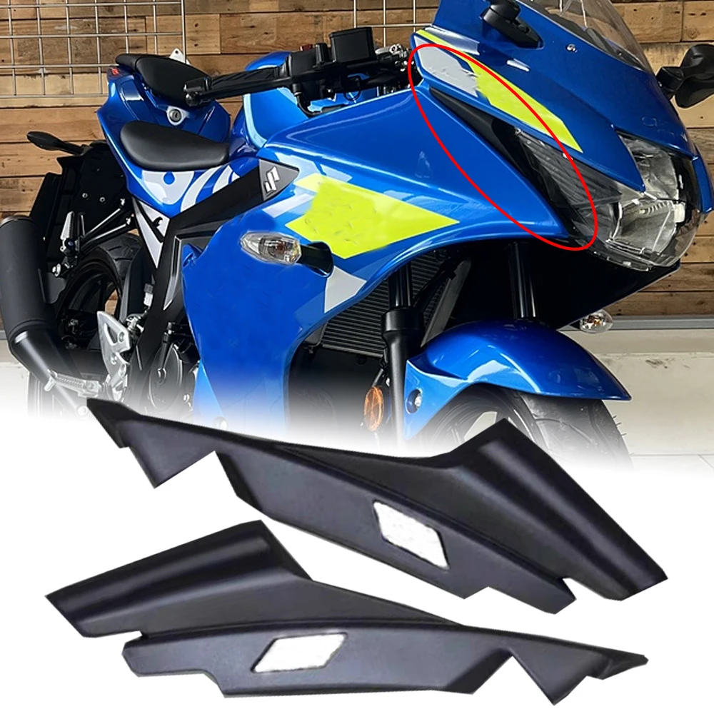 

GSXR125 Head Side Panel Fairing Frame Cowl Front Headlight Cover Trims For Suzuki GSX-R125 GSXR 150 125 2017-2024 GSXR150 Parts