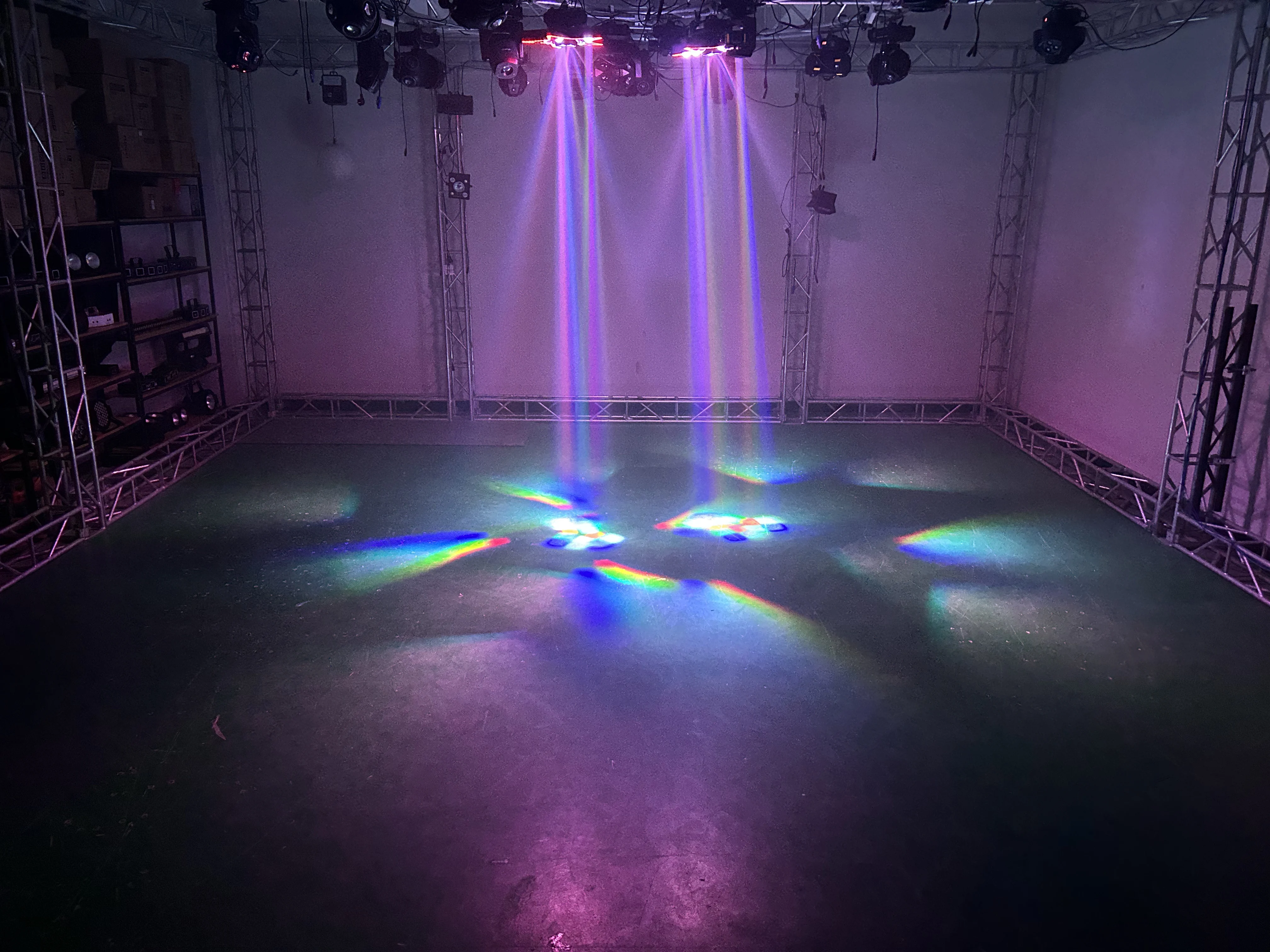 New Disco Laser Light 180W LED Beam Starry Sky Projection Lights DMX Controlled Moving Head Holiday Party Wedding  Audience Lamp