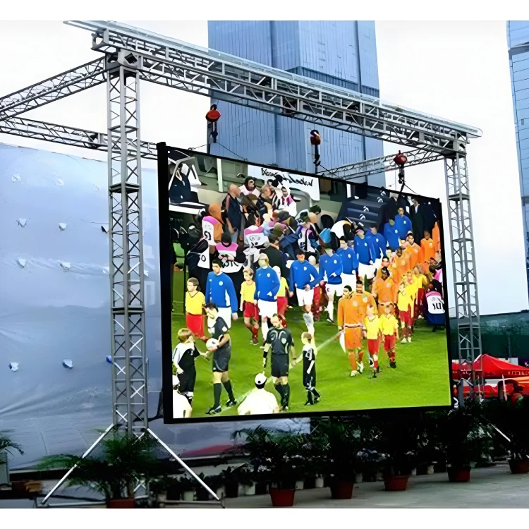 LED rental P391 advertising stage display