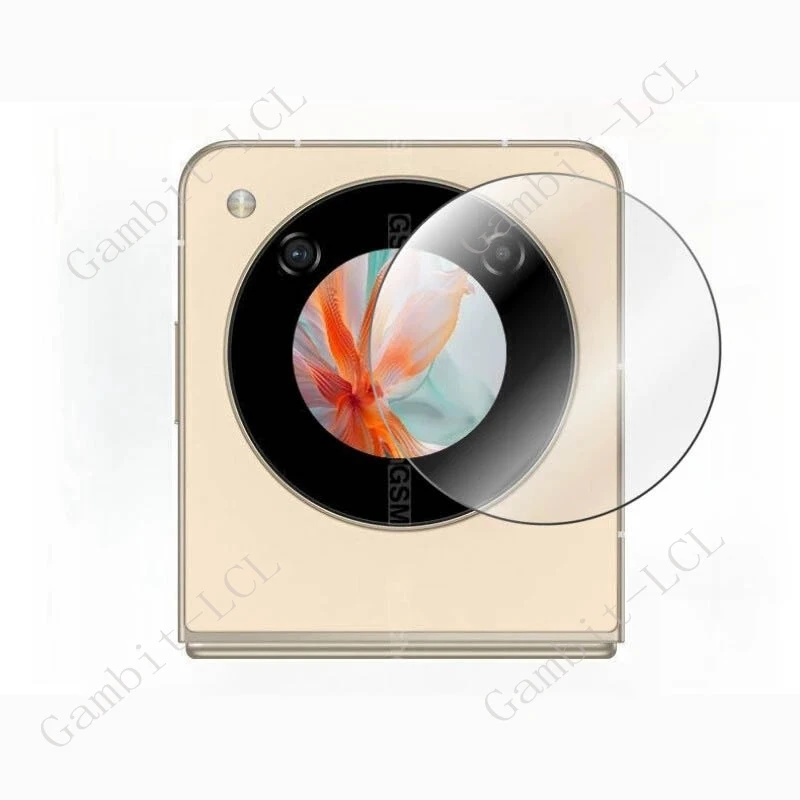 Lensa kamera Integral HD untuk ZTE Nubia kaca Tempered Flip pada ZTENubiaFlip NubiaFlip Libero Film penutup pelindung layar belakang lipat