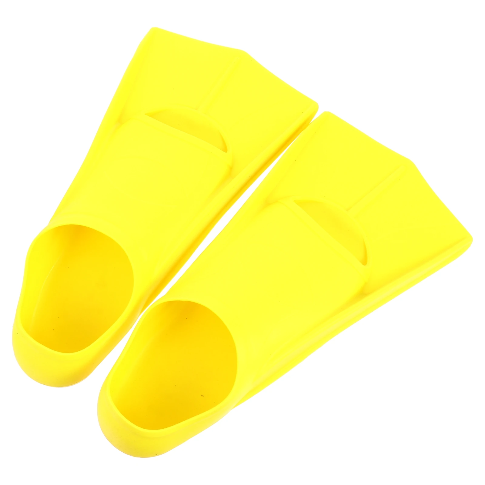 

1 Pair Training Comfortable Durable Silicone Flippers Foldable Ergonomic Design Reduced Water Resistance Speed