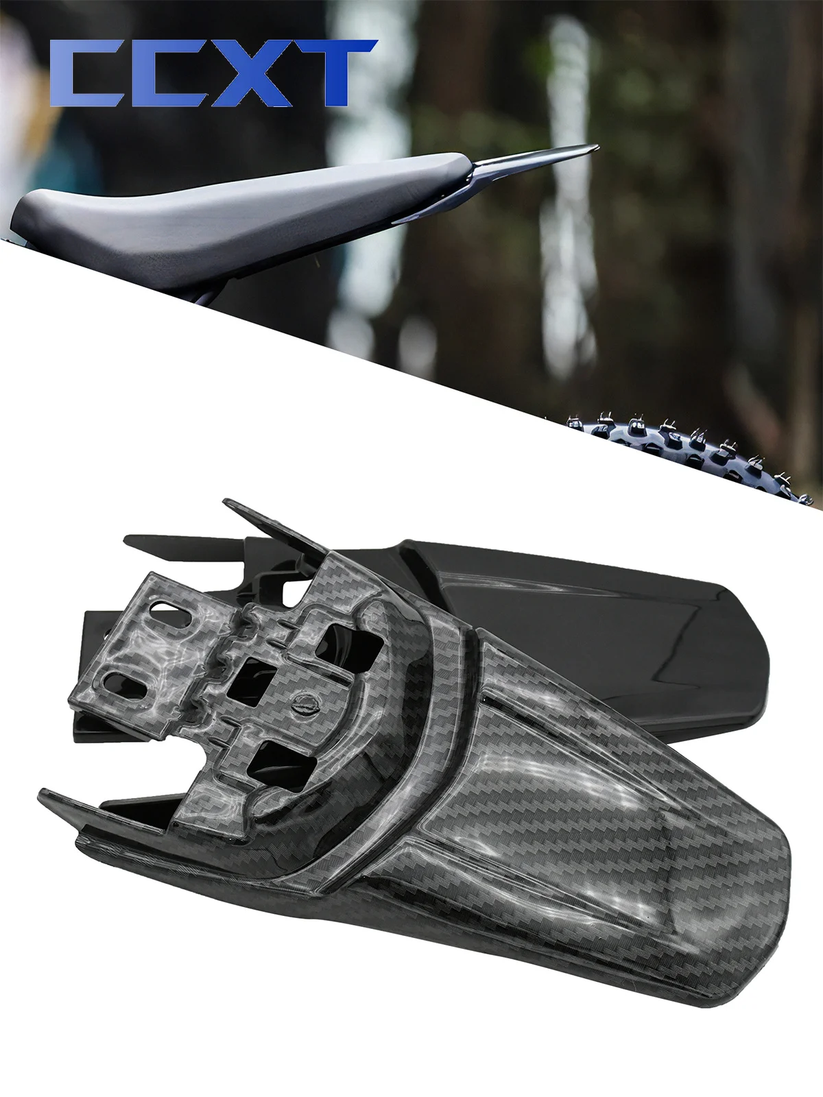 AliExpress Electric Bike Rear Fender For Sur-Ron Sur Ron Surron Light Bee X & Light Bee S Mudguard Wheel Splash Guard Motorcycle Universal