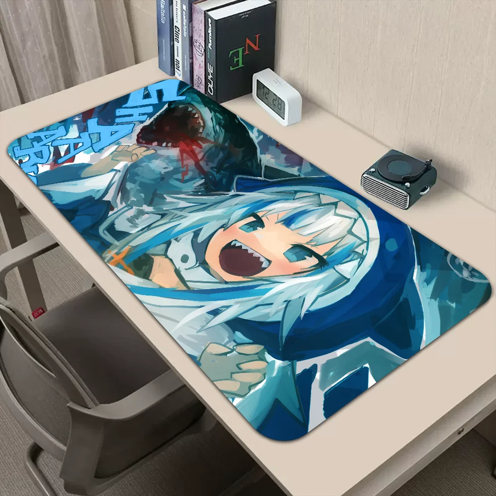 Hololive Gawr Gura Mouse Pad Large Computer Pad PC Gamer Laptop Mouse Mat Laptop Keyboard Pad Office Desk Mat