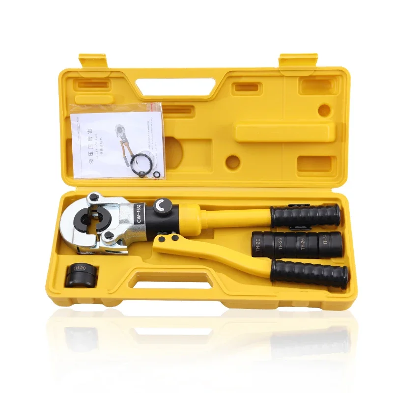 Hydraulic Pex Pipe Crimping Tools  CW-1632 Pressing Plumbing Tools for Pex Pipe with TH Jaws Clamping Tools