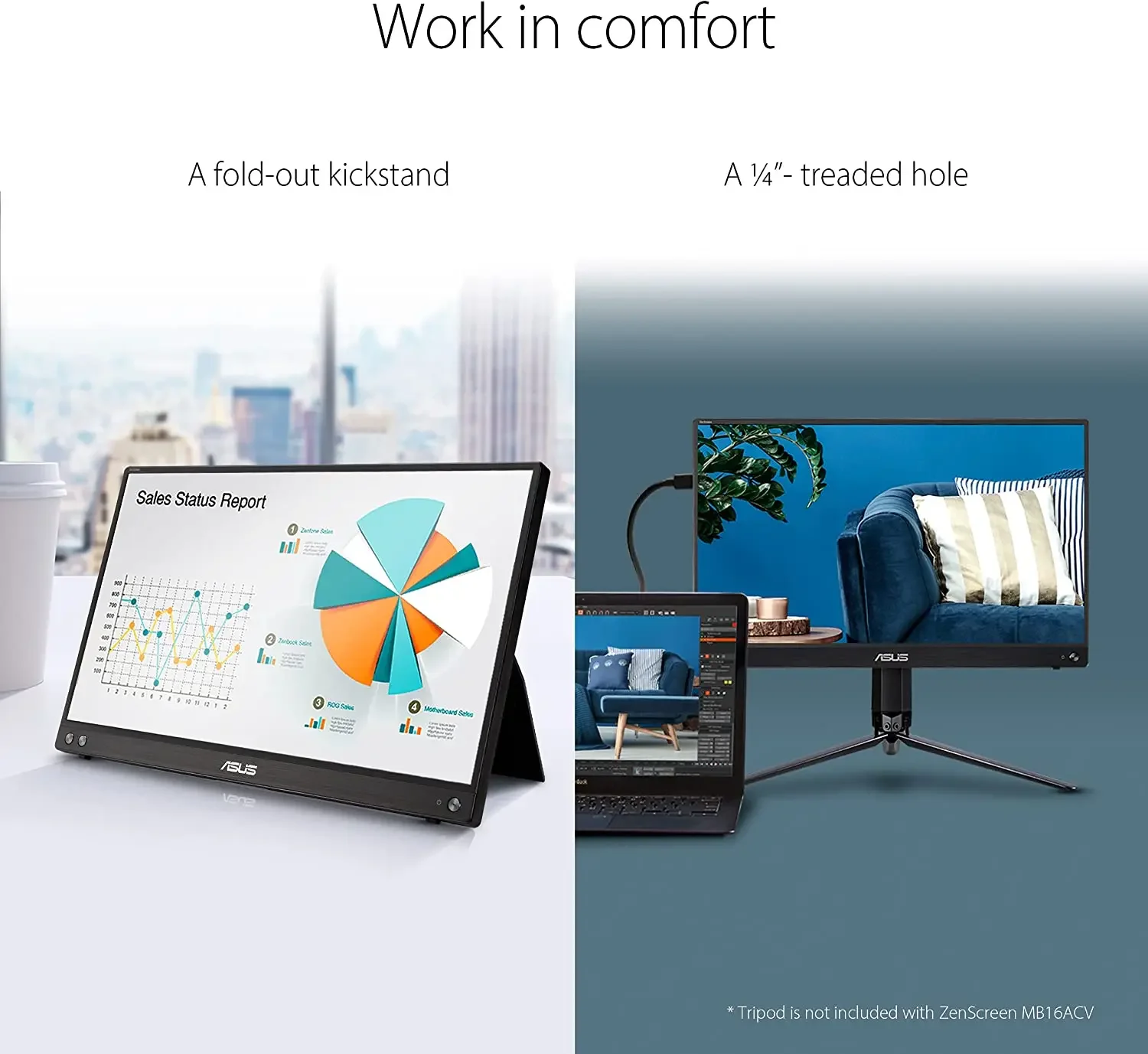 شاشة محمولة 15.6 بوصة عالية الدقة شاشة كمبيوتر USB C شاشة مزدوجة مع شاشة ألعاب مكبر صوت لجهاز PS3 PS4 Xbox #3