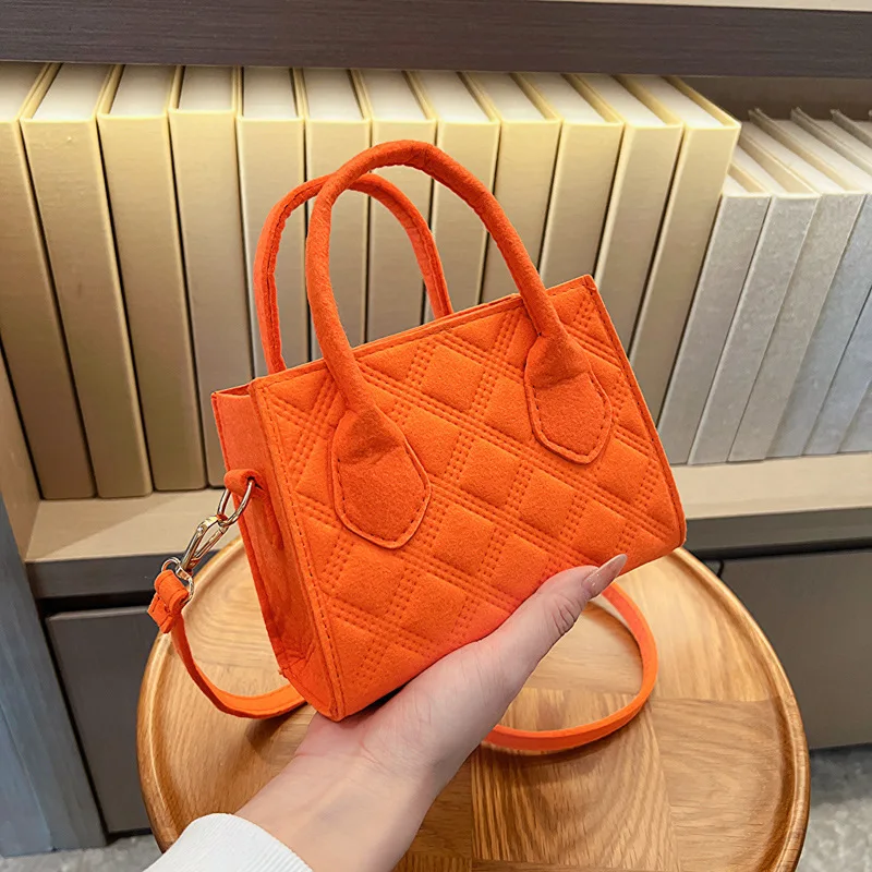 

Bag Women's Shoulder Trendy Fashionable Small Square Simple Personalized Handheld Crossbody Handbags For Women Party Commuting