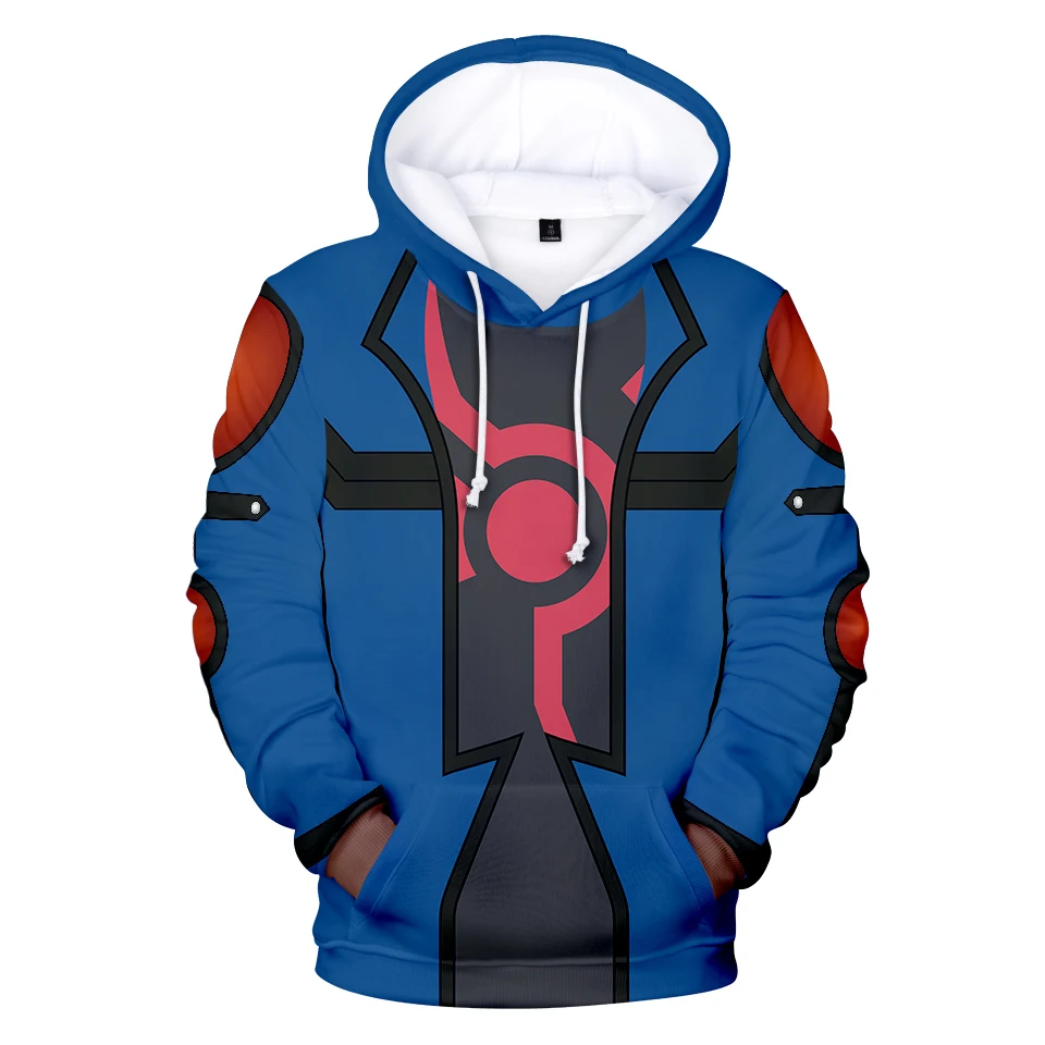 Yugioh Character Uniform Hoodies Men Hooded Sweatshirt Women Casual Hoodie 3D Print Sweatshirt Youth Harajuku Pullover