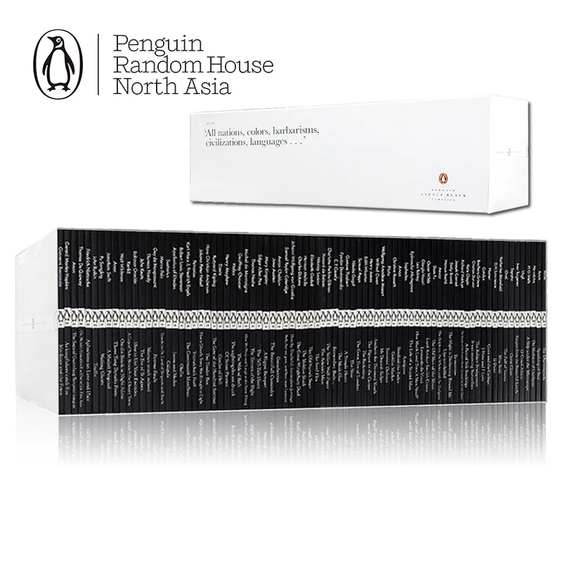

80pcs/set Little Black Classics Box Set, Penguin Classics English Books, Short Stories & Anthologies 9780141398877