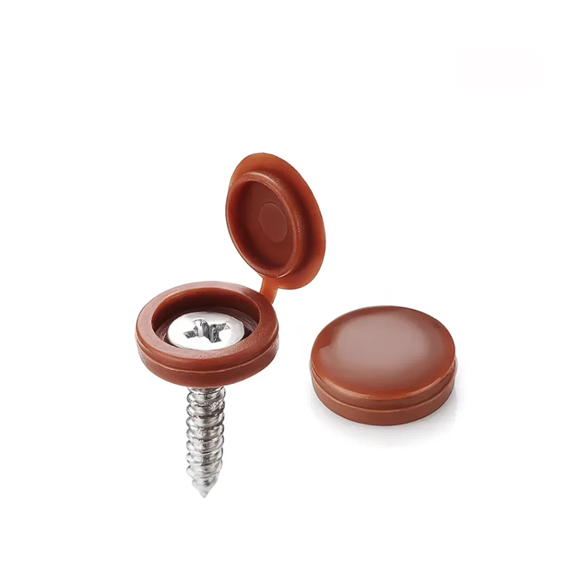 Self Tapping Screws Plastic Integrated Decorative Caps Furniture Cabinets Protective Holes Plug Covers M4M5