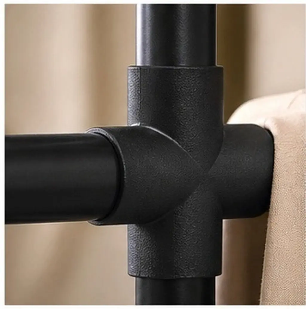 10Pcs Clothes Rack Connector for Drying Racks Hollow Tube Passage Design Allows Wires Ropes Stable Fit Universal Size High