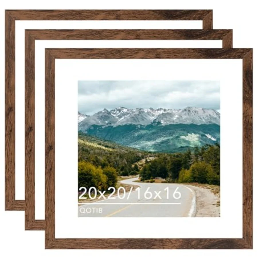 

Деревянная фоторамка 0x0 с подложкой 6x6, темно-коричневая, для фотографий 6x6 с подложкой или 0x0 без подложки, деревянная рамка 0x0 для фотографий.