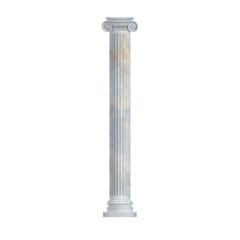 Decorative 3D Roman Column Wallpaper Self Adhesive Wall Decal Classic Style Backdrop Mural Home Room Renovation Accessories