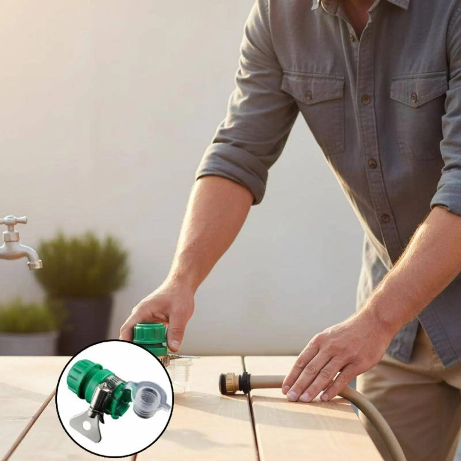 Garden Hose Tap Con…