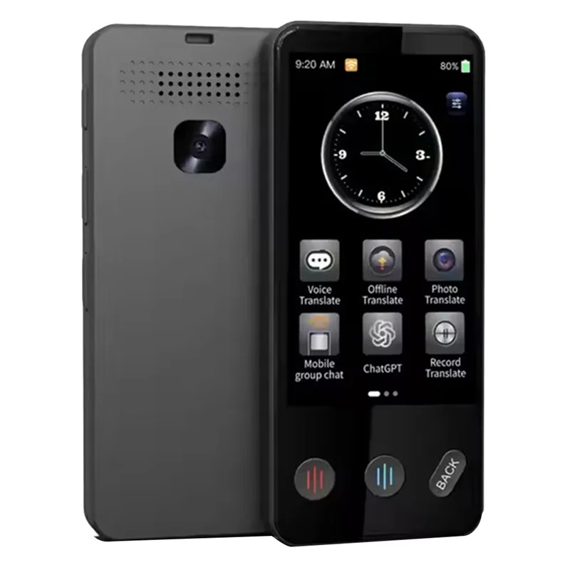 

A37T-Smart Voice Translator Device Multi 139 Languages Translation Portable Photo Record Text Translator Machine