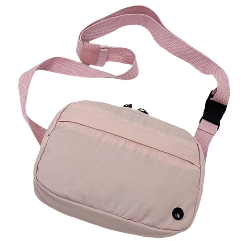 E74B Mehrzweck-Sport-Brusttasche für Damen und Herren, japanische Street-Schulter-Crossbody-Geldbörse mit verstellbarem Riemen