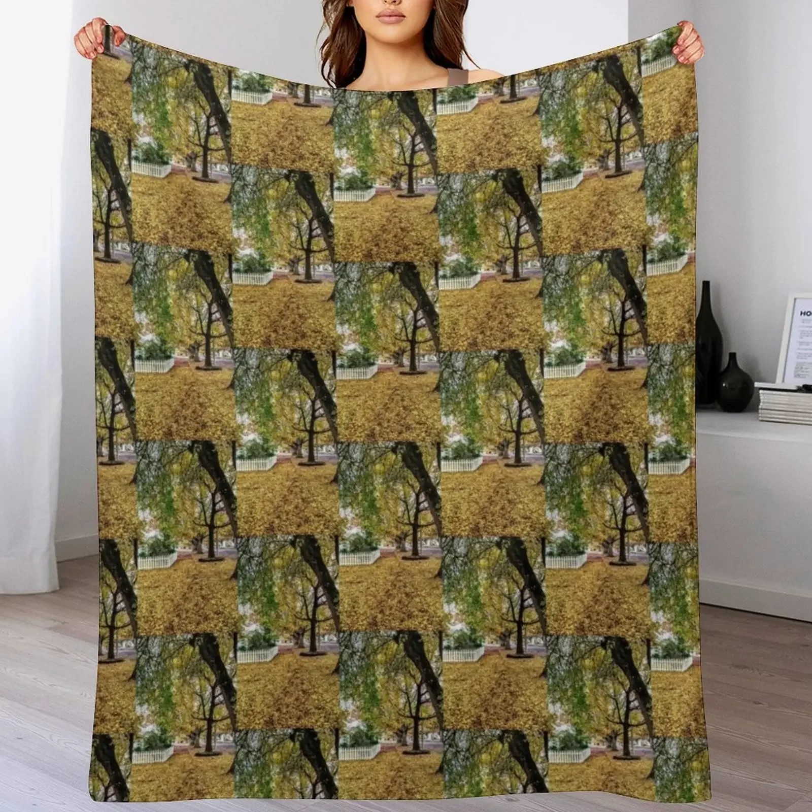 

Fall in Longview Throw Blanket Thins Multi-Purpose decorative Bed Blankets