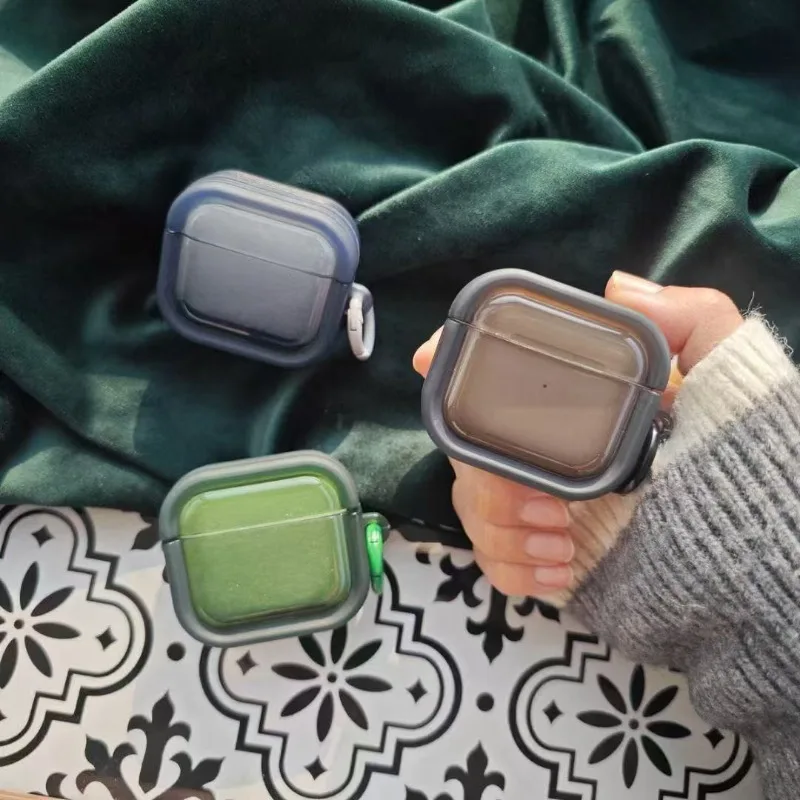 Funda para AirPods 4 3 Generación, para Apple AirPods Pro 2ª Generación, Air Pods 2 1, Diseño de Meteoro, Espacio, Luna, Color Sólido, Protectora