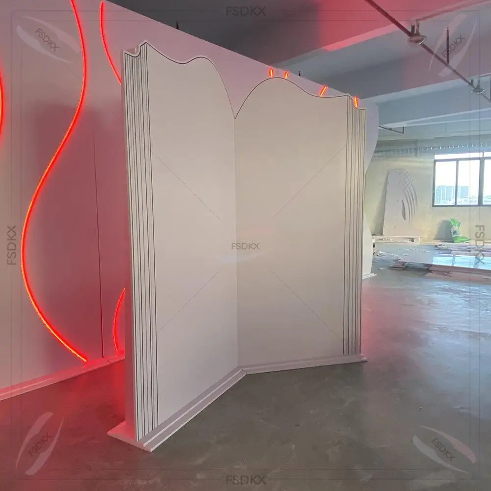 

Hot Sales PVC Book Shape Event Backdrop Custom Weddding Stage Backdrop