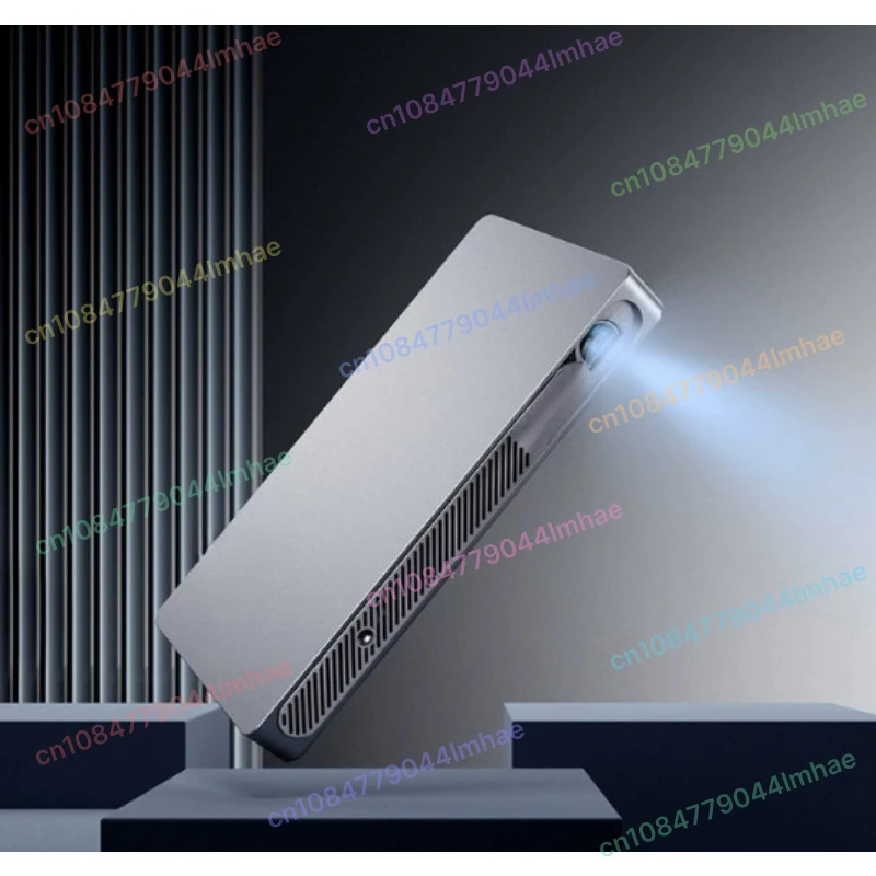 

Outdoor camping laser projector 1080P high definition mini intelligent projector portable artifact with battery bedroom wall