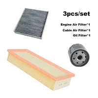 Juego de filtros 3 uds para TRUMPCHI GAC GS8 2. a generación 2,0 T 2023 2024 M8 accesorios cabina de coche AC filtro de aceite de aire repuestos de motor