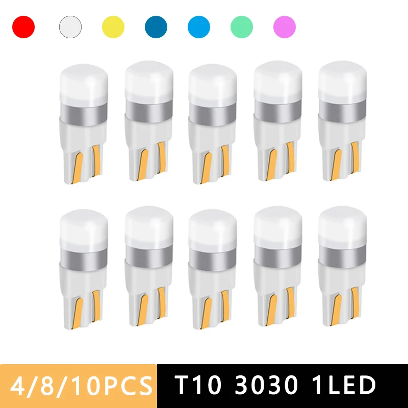 Luz LED superbrillante para techo de coche, lámpara de lectura de espacio libre automático, accesorios de bombilla para puerta de vehículo, 2/4/10