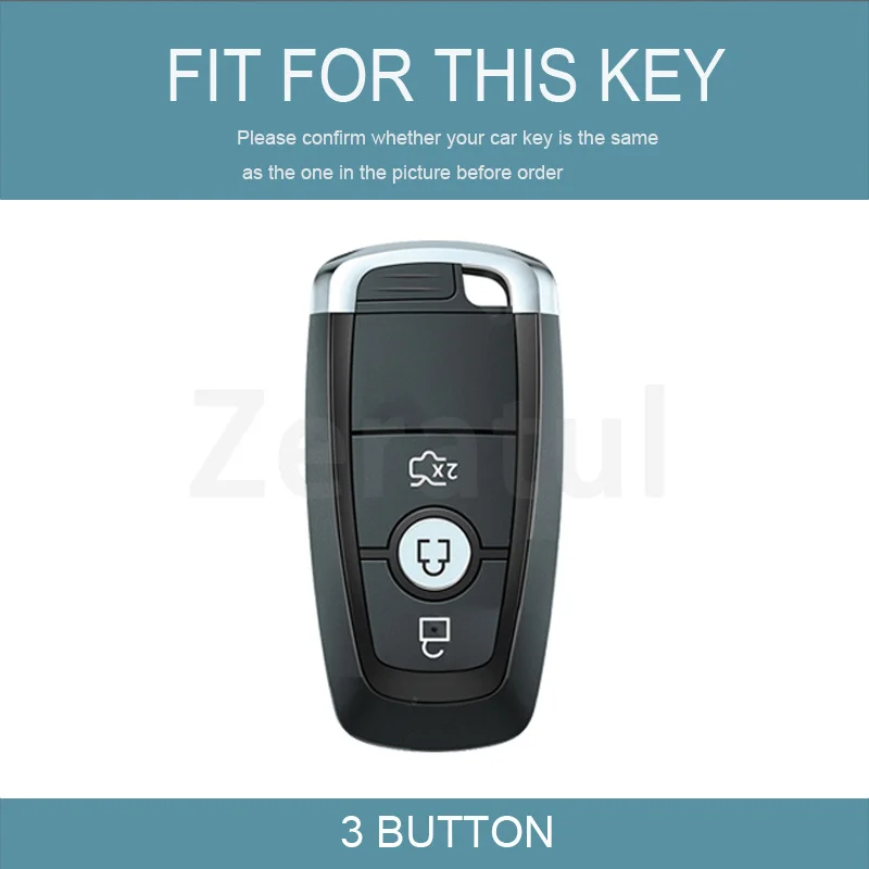 3 Buttons Car Key Keyless Cover Shell Case For Ford Focus Edge Explorer Expedition Everest Fusion Mondeo Mustang Raptor Bronco