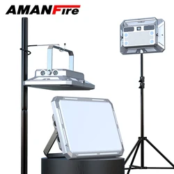 Amanfire KXK-686 1000LM campeggio LED gamma di luci 100M Super Bright 5730 + XPE lampadina prato proiettore tenda portatile lampada come Power Bank