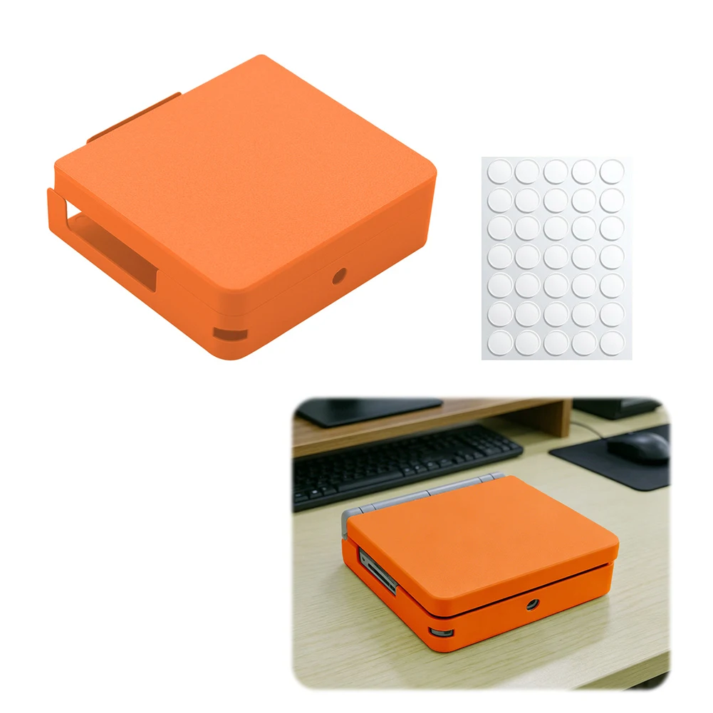 Protective Case For For Anbernic RG34XXSP - Dustproof Scratch Resistant 8.6 8.5 2.6CM Colorful Shell For Portable Console