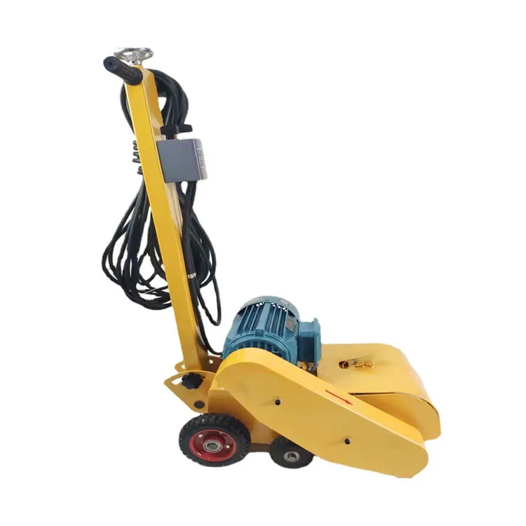 

Large Area Steel Plates Such As Ocean Platform Warehouses Are Cleaned of Rust 2KW Electric Rust Removal Machine