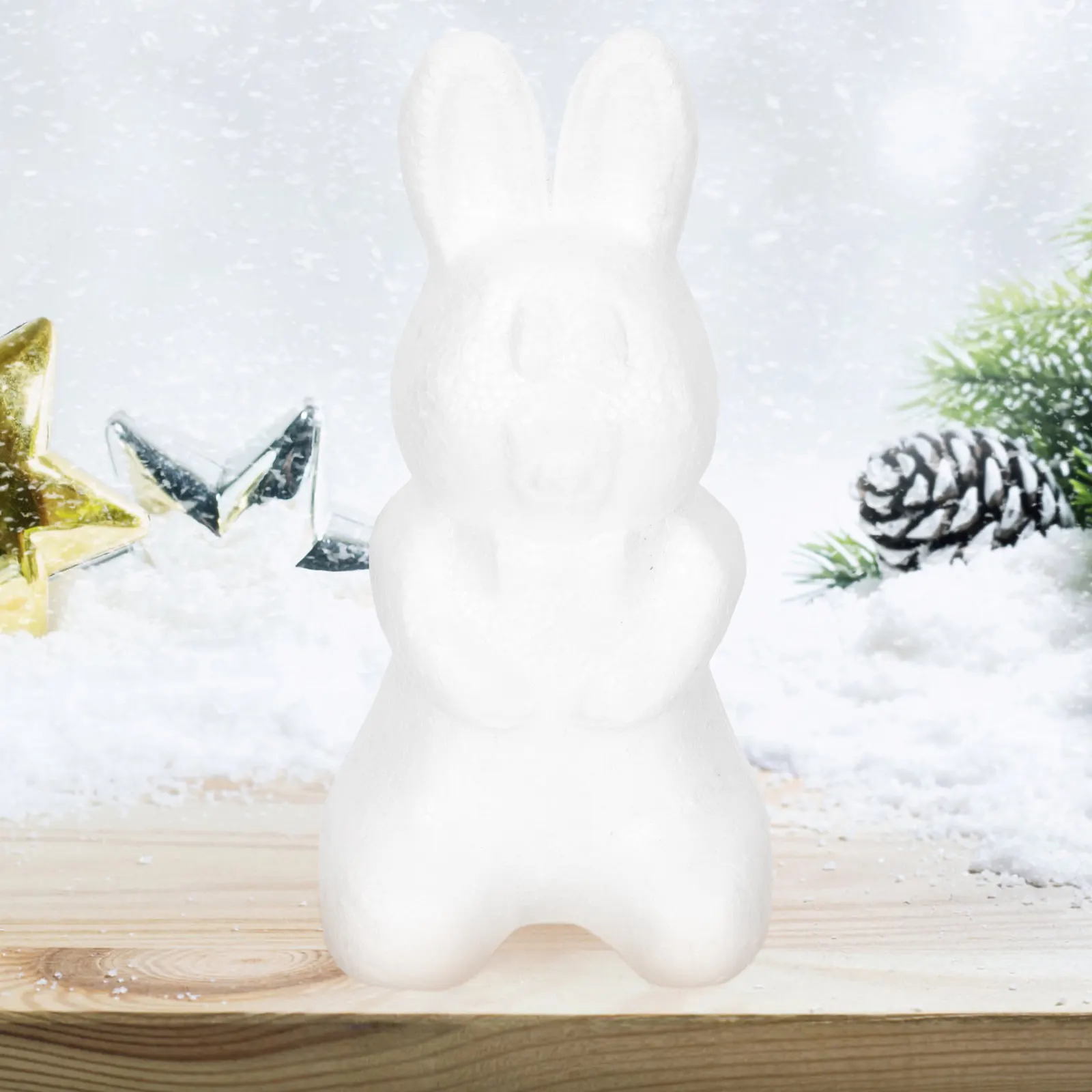 2pcs-lovely-froth-rabbit-mold-craft-diy-bunny-shape-for-easter-party-decor-daily-gift-children-imagination-skill-development