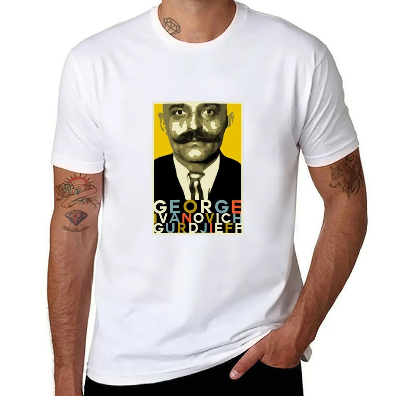 

Gurdjieff T-Shirt t shirts for man cotton cotton t shirts man 100% T-Shirt