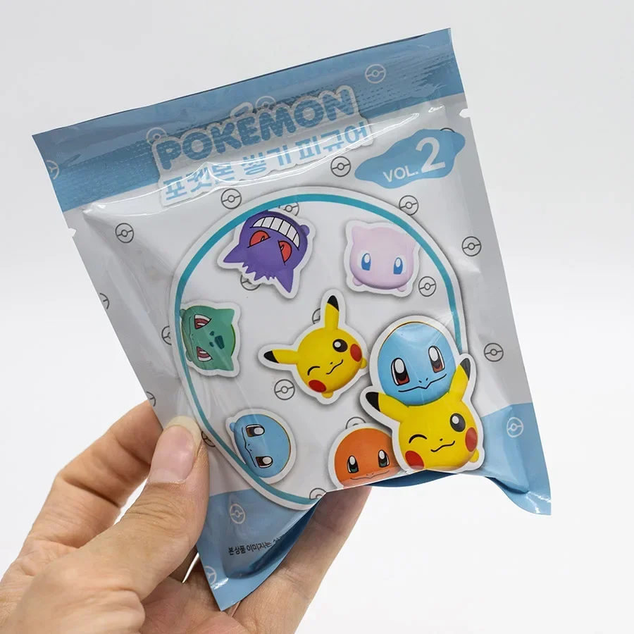 Pokemon Actiefiguur Stapelbaar Verzamelen Gengar Mewtwo Pikachu Bulbasaur Squirtle Charmander Pocket Monsterpoppen Kids Cadeaus